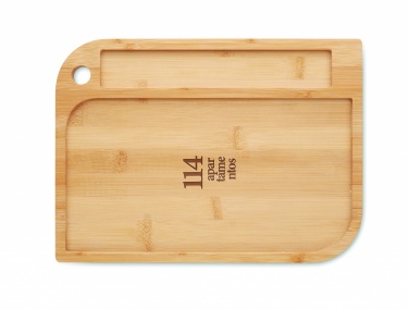 Logotrade promotional item image of: Meal plate in bamboo